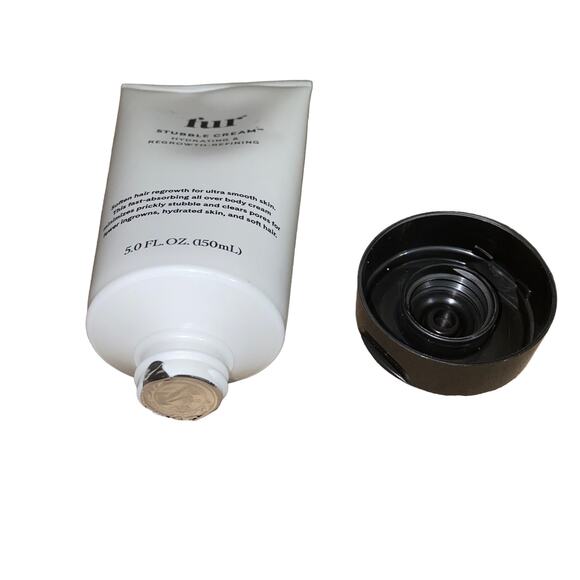 FUR Stubble Cream 5 Oz - FULL SIZE  Hydrating Regrowth-Refining  - NEW - Picture 2 of 2